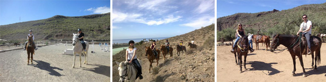 horseback riding Tenerife