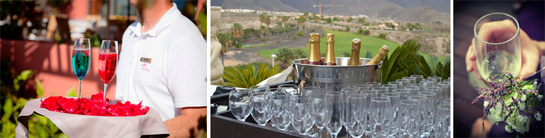 Tenerife wedding catering / reception meal tenerife / banquet